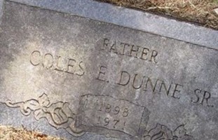 Coles E Dunne, Sr Coles E Dunne, Sr