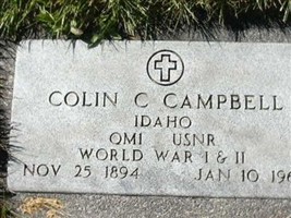 Colin C. Campbell Colin C. Campbell