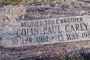 Colin Paul Carey Colin Paul Carey