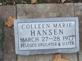 Colleen Marie Hansen Colleen Marie Hansen