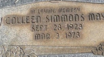 Colleen Simmons May