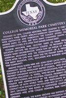 College Memorial Park Cemetery