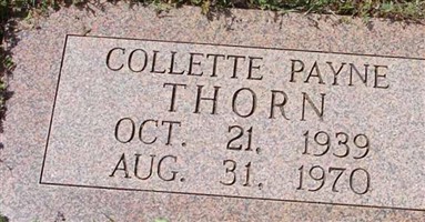 Collette Payne Thorn Collette Payne Thorn