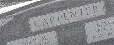 Collie M Carpenter Collie M Carpenter