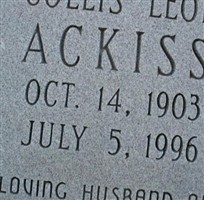 Collis Leon Ackiss Collis Leon Ackiss