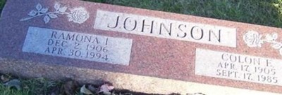 Colon E. Johnson Colon E. Johnson