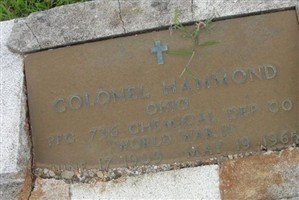 Colonel Hammond Colonel Hammond