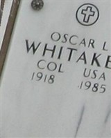 Colonel Oscar L Whitaker
