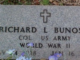 Colonel Richard L Bunoski