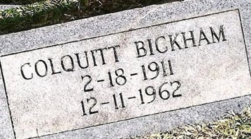 Colquit Bickham Colquit Bickham