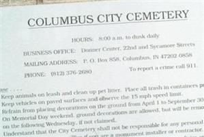 Columbus City Cemetery