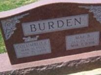 Columbus E Burden