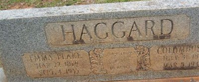 Columbus N Haggard