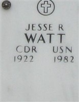 Commander Jesse R Watt Commander Jesse R Watt
