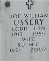 Lt Commander Joe William Ussery