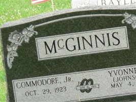 Commodore McGinnis, Jr Commodore McGinnis, Jr