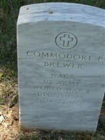 Commodore P Brewer Commodore P Brewer