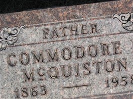 Commodore P. McQuiston Commodore P. McQuiston