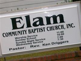 Elam Community Baptist Church Cemetery