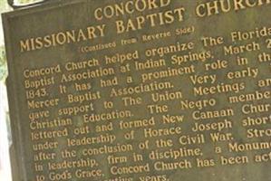 Concord Missionary Baptist Church Cemetery