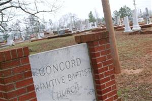 Concord Primitive Baptist Church Cemetery