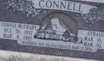 Connie Joan McCrary Connell Connie Joan McCrary Connell