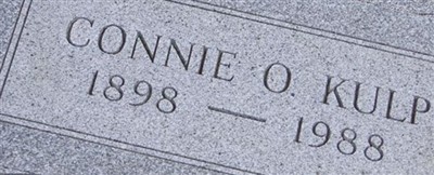 Connie O Kulp