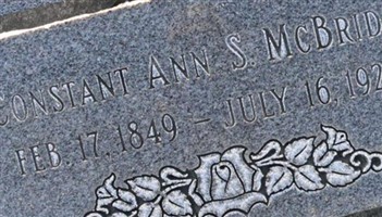 Constance Ann Stephens McBride