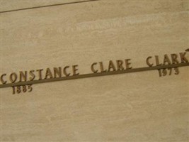 Constance Clare Clark Constance Clare Clark