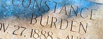Constance F. Burden Constance F. Burden