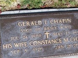 Constance M Chapin Constance M Chapin