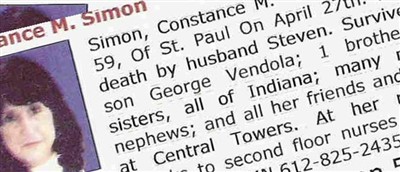 Constance Mae Simon