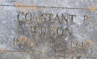 Constant P. Wilson Constant P. Wilson