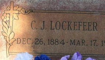 Constantine J. Lockefeer Constantine J. Lockefeer