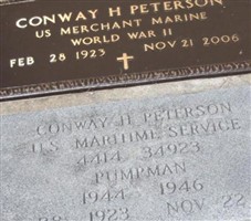 Conway H. Peterson Conway H. Peterson