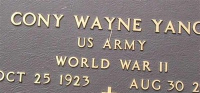 Cony Wayne Yancy