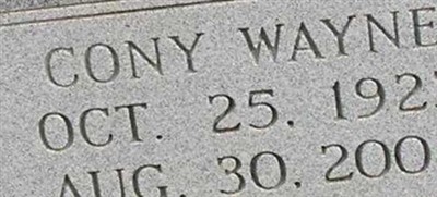 Cony Wayne Yancy