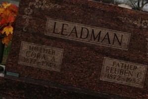 Cora A. Leadman Cora A. Leadman