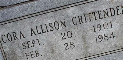 Cora Allison Waters Crittenden