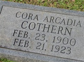 Cora Arcadia Cothern