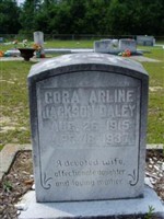Cora Arline Jackson Daley Cora Arline Jackson Daley