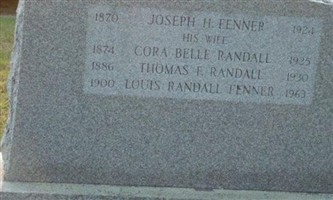 Cora Belle Randall Fenner Cora Belle Randall Fenner