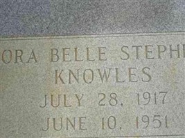 Cora Belle Stephens Knowles