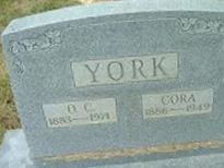 Cora Downing York