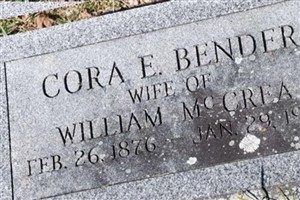 Cora E Bender McCrea