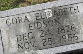 Cora Elizabeth Mayes Eidson