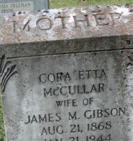 Cora Etta McCullar Gibson Cora Etta McCullar Gibson
