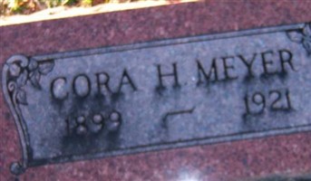 Cora H. Meyer Cora H. Meyer