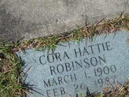 Cora Hattie Robinson