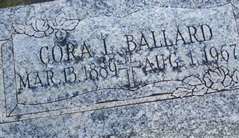 Cora L Ballard Cora L Ballard